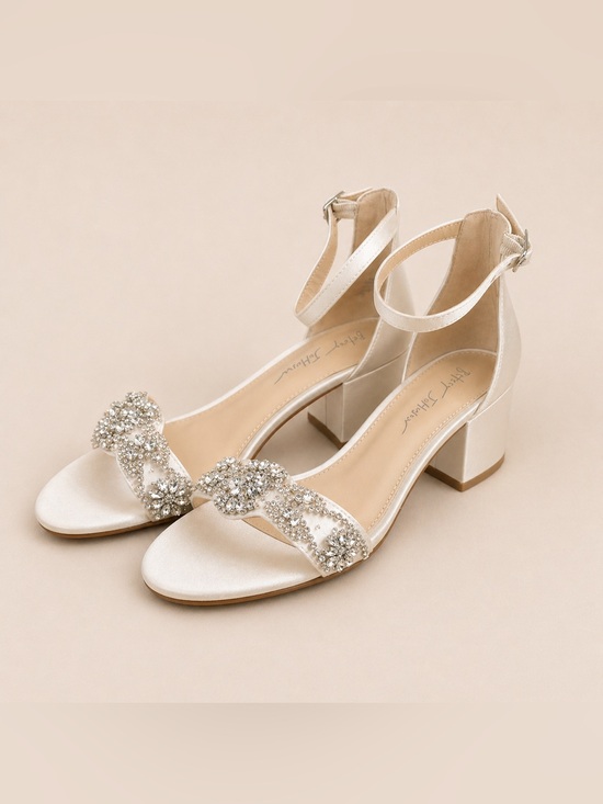 Betsey Johnson Shoes - New in Box! Betsey Johnson Women's Mel Block Heel Evening Sandals Size 9